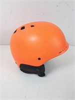 GUC Orange Neon Extreme Sports Helmet (S)