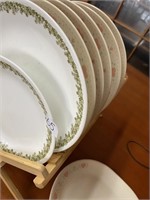 Plate drying rack – eight pieces of Corelle
