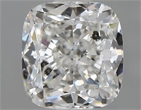 Gia Certified Cushion Cut .90ct I1 Diamond