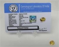 2.2 ct Natural Citrine Gemstone