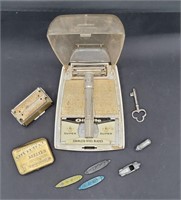 Vintage Razors/ Blades, Metal Ships and Monoply G