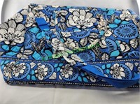 Vera Bradley Weekender Bag Blue Flowers