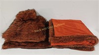 Faux Fur Blanket & Pillows Set