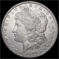 1891-CC Morgan Silver Dollar CLOSELY UNCIRCULATED