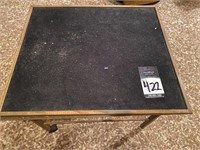 Handcrafted Puzzle Table w/ Turntable Top