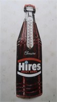Hires Rootbeer Thermometer Metal Sign