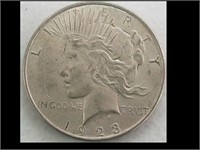 1923D PEACE DOLLAR