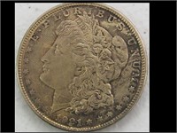 1921 MORGAN SILVER DOLLAR