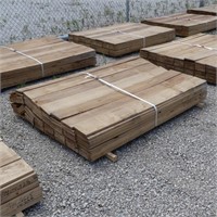 96 pcs. 1" x 6" x 5' CEDAR LUMBER