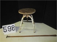 Industrial Stool & Lumber Scale