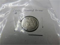 1877-S Seated Liberty Dime