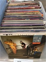 Storage Tote with Records