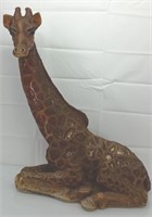 23"x 29" resin giraffe