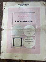 Pacho meter Instruction Manual Model C