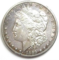 1889-S Morgan About UNC