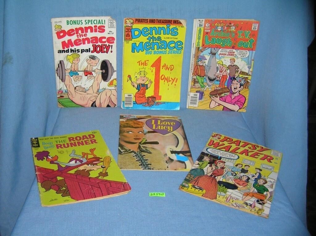 Group of vintage comic related comic books