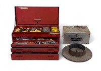 Tool Box, Saw & Tools