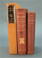 3 books incl: Santo Domingo, Past And Present...