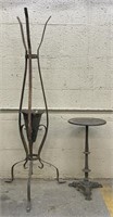 2 Iron Plant Stands