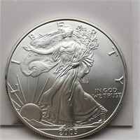 2003 1oz. Fine Silver Eagle Dollar Coin