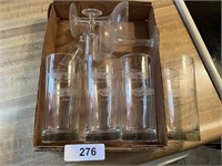 Etched Glassware 1964 GTO, 1968 442 Cars & Other