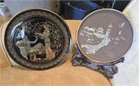 Lot of Wall Plate Decor