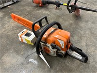 Stihl MS170 Chainsaw with Chains