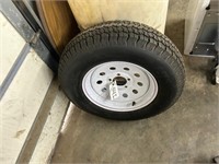 New 205/75/15 Tire and Rim