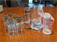 9 Various Shot Glasses 
BRING YOUR OWN BOXES