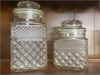 Anchor Hocking Glass Canisters