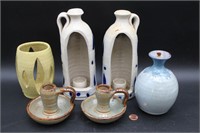 Stoneware Candle Holders Oil Burners