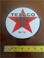 TEXACO METAL TIN