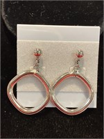 Dangle Pierced and Earrings. Measure 1 3/4” in