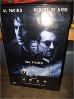 "Heat" Movie Poster in Frame - Pacino / De Niro