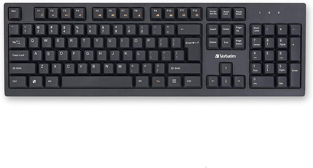 VERBATIM WIRELESS SLIM FULL SIZE KEYBOARD