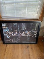 Large picture of the Movie Godfather, framed in