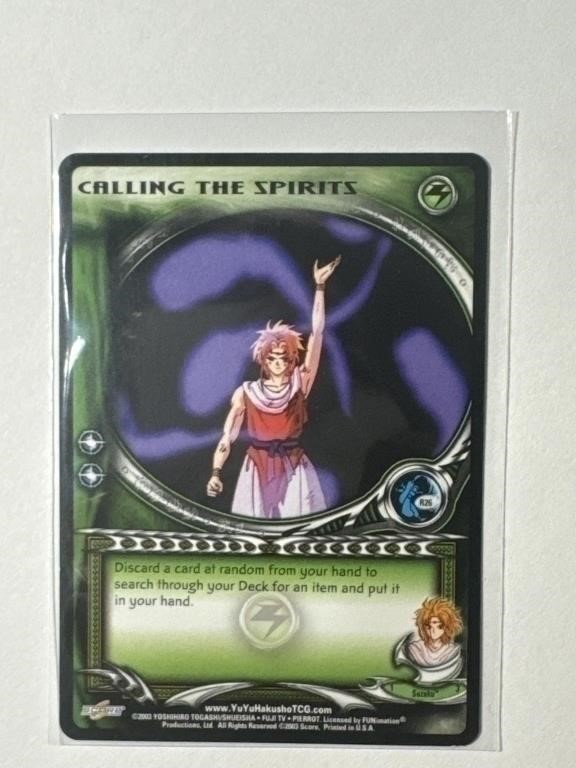 Yu Yu Hakusho TCG Ghost Files Calling the Spirits!