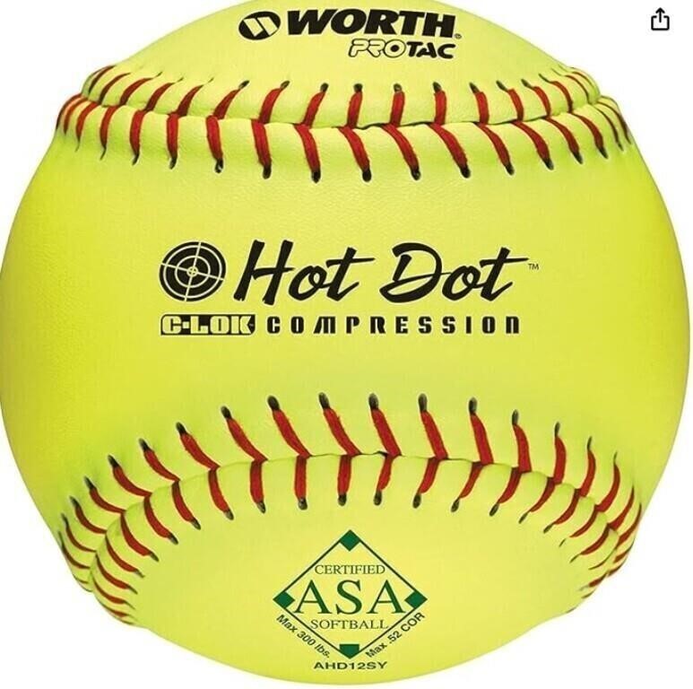 LOT OF 12 Worth | Slowpitch Softballs