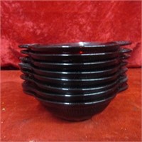 (8)Anchor hocking berry bowls. Coronation.