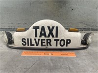Silver Top Taxi Roof Topper - 600 x 180 
Not