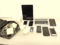 Assorted iPhones, iPad, for parts and more