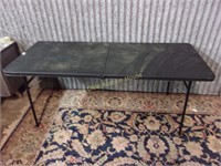 Black Folding Table