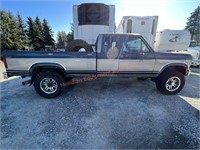 1986 Ford F250 Ext Cab Pickup- Non Operable