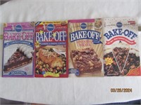 Pillsbury Lot Of 4 Bake Off Winning Recipes