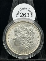 1889 Morgan Silver Dollar UNC