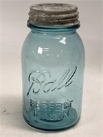 1 quart blue ball jar
