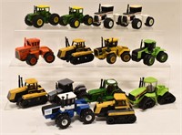 Lot Of Loose 1/64 4wd and Track Tractors