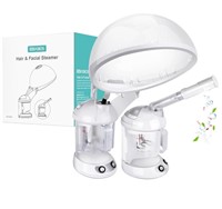 EZBASICS Hair Steamer 2 in 1 lon Facial steamer