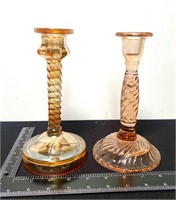 Candlestick Holders Glass