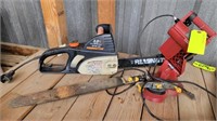 Remington Chainsaw/ 18" Bar/ Sharpener